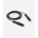 Скакалка ПВХ, с утяжелителями, 3м Star Fit RP-601 черный 75_75