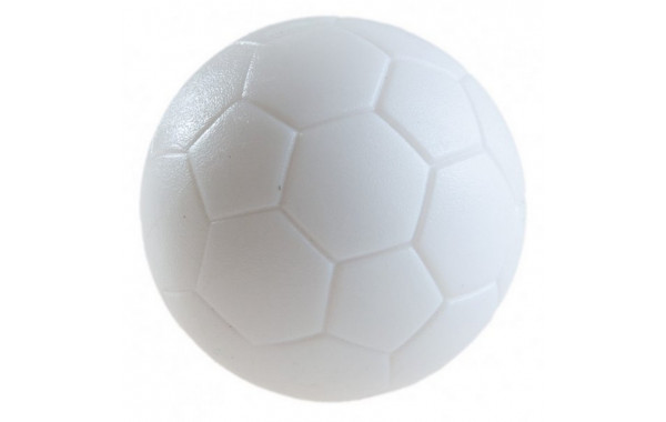 Мяч для настольного футбола WBC текстурный пластик, D 36мм AE-02 белый 51.000.36.0 600_380