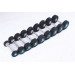 Гантели в уретане 5 кг Live Pro Studio Dumbbells LP8075-05 75_75