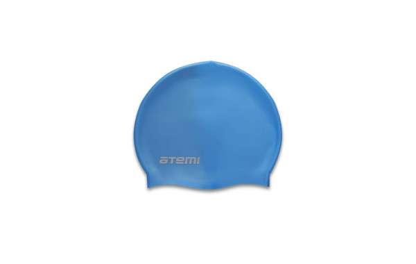 Шапочка для плавания Atemi SC103 силикон, голубой 600_380