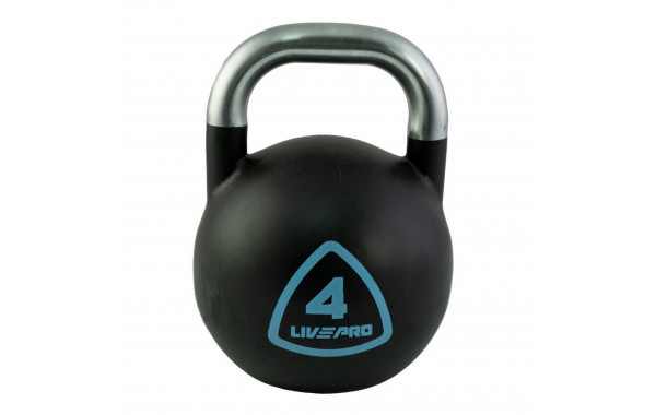 Соревновательная гиря 8 кг Live Pro Steel Competition Kettlebell LP8042-8 600_380