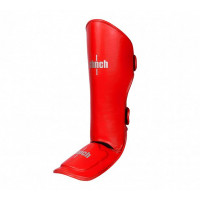 Защита голени и стопы Clinch Shin Instep Guard Kick красная