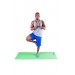 Коврик для йоги 5 мм Spirit Fitness M-06 бордово-зеленый 75_75