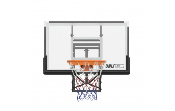 Баскетбольный щит регулируемый Unix Line B-Backboard-PC 50"x32" R45 BSBS50APCBK 600_380