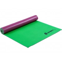 Коврик для йоги 5 мм Spirit Fitness M-06 бордово-зеленый