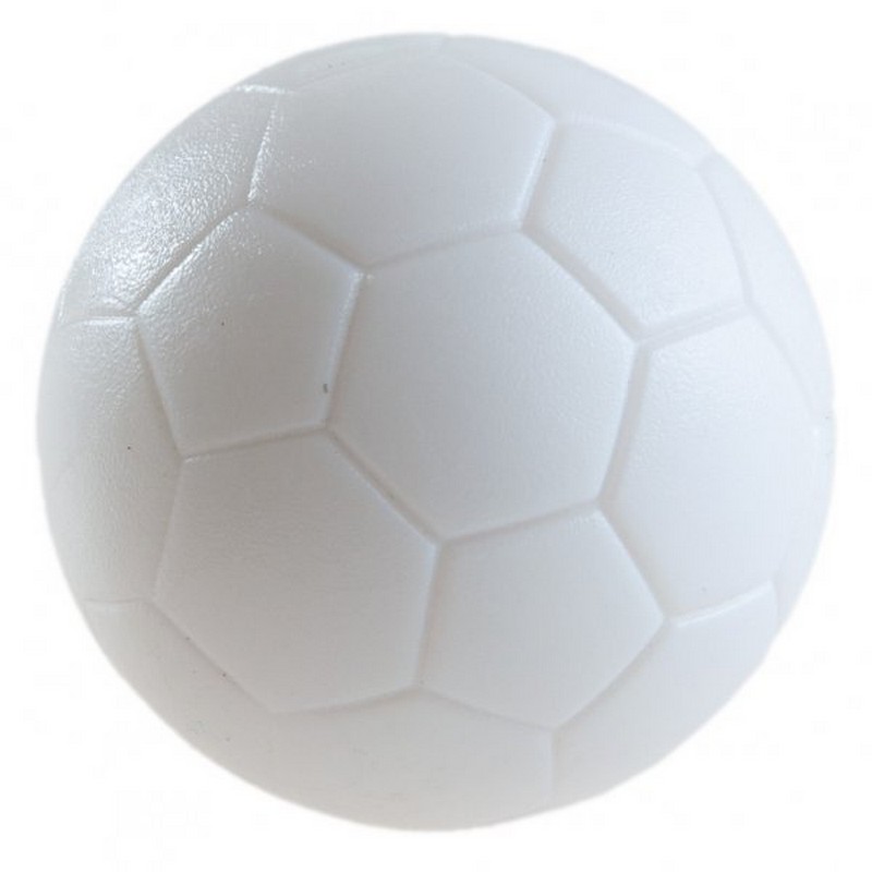 Мяч для настольного футбола WBC текстурный пластик, D 36мм AE-02 белый 51.000.36.0 800_800