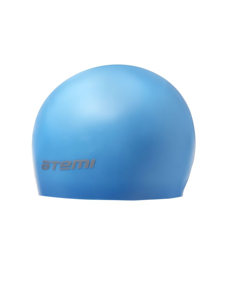 Шапочка для плавания Atemi SC103 силикон, голубой 750_1000