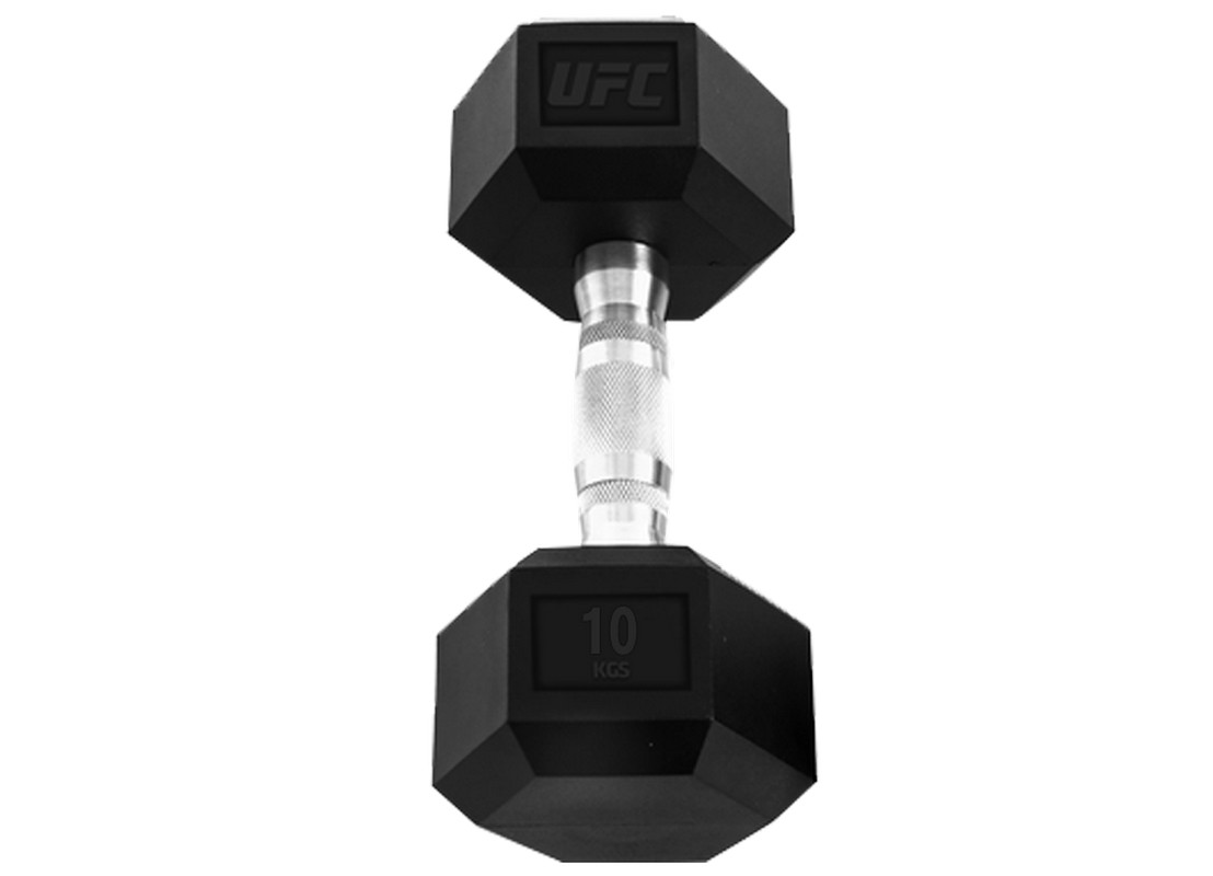 Гантель шестигранная 10 кг UFC UHA-69711 1108_800