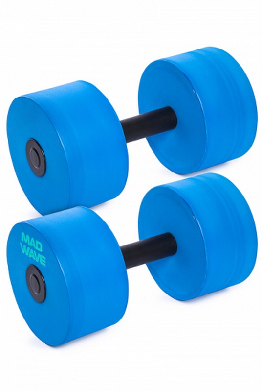 Аквагантели Mad Wave Dumbbells Basic Round, pair M0829 03 1 03W 536_800