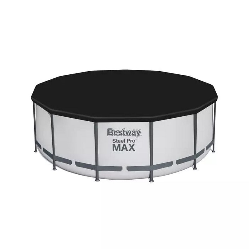 Каркасный бассейн Bestway Steel Pro Max 396x122 см (фильтр, лестница, тент) 5618W 800_800