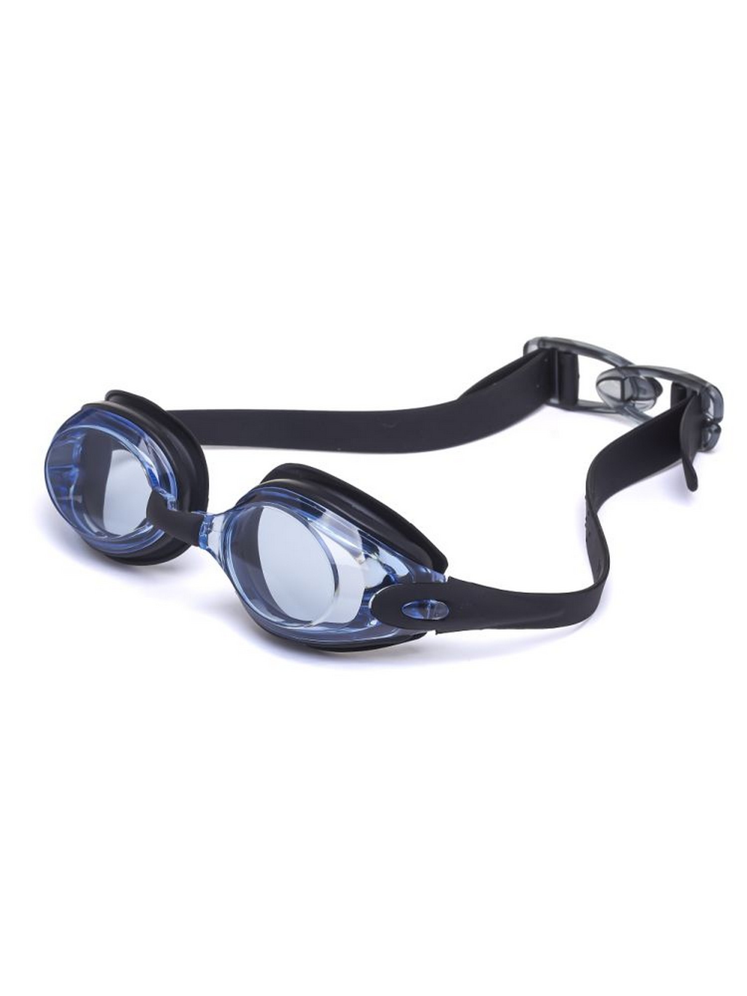 Очки для плавания Atemi силикон M507 черный\синий 1500_2000