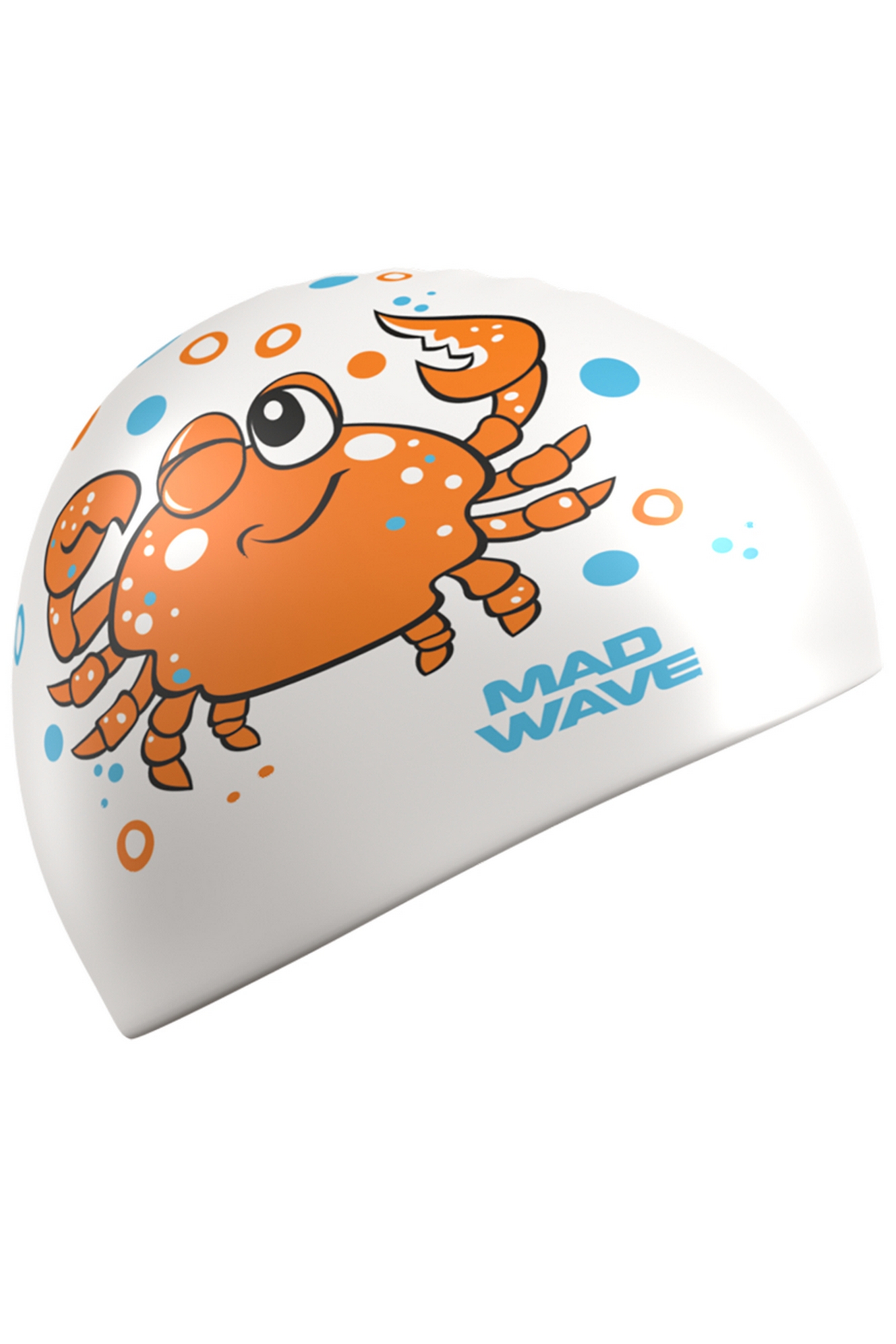 Юниорская силиконовая шапочка Mad Wave Crab M0574 06 0 00W 1333_2000
