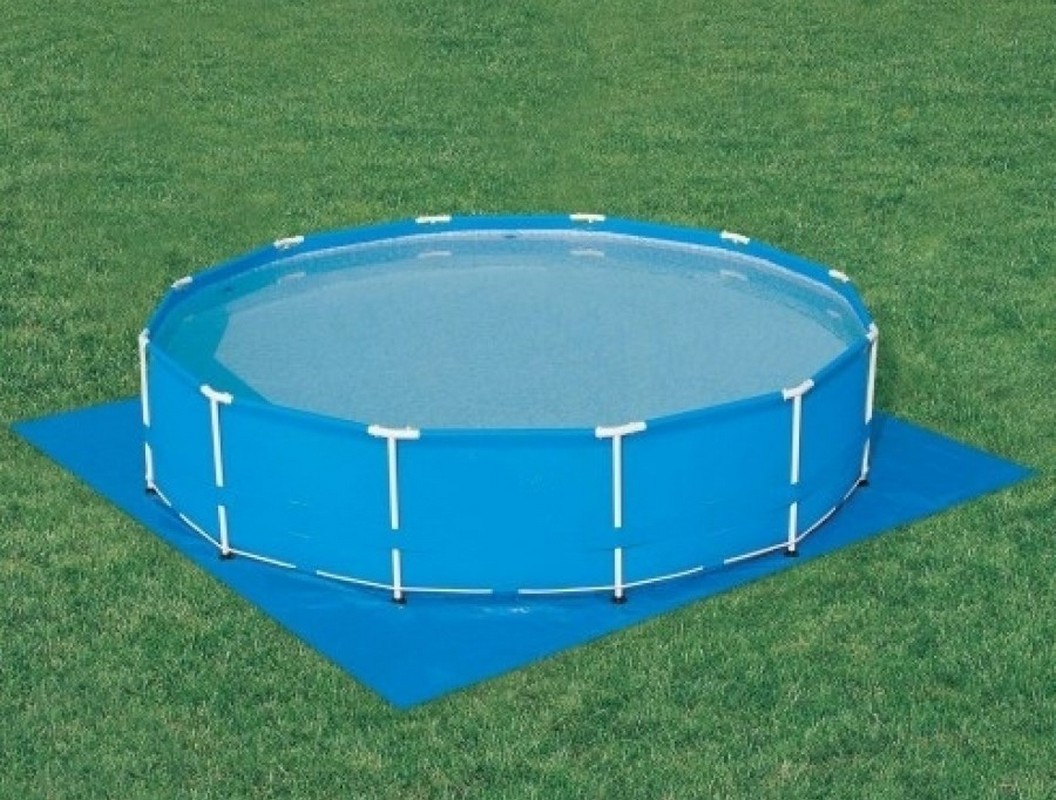Каркасный бассейн круглый 366x122см SummerEscapes Polygroup P20-1248-B фильтр-насос 1056_800