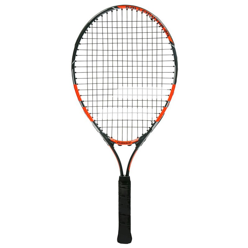 Ракетка для большого тенниса Babolat Ballfighter 23 Gr000, детская 140240 черно-оранжево-серый 800_800