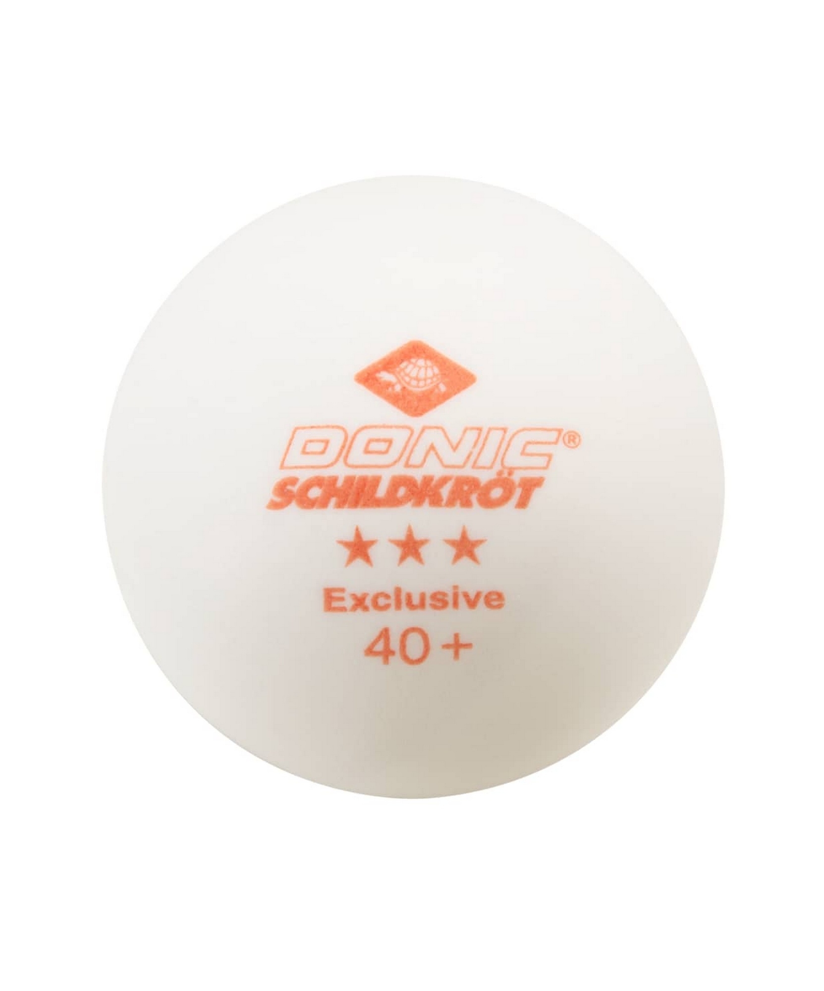 Мяч для настольного тенниса Donic 3* Exclusive, 6 шт белый 1663_2000