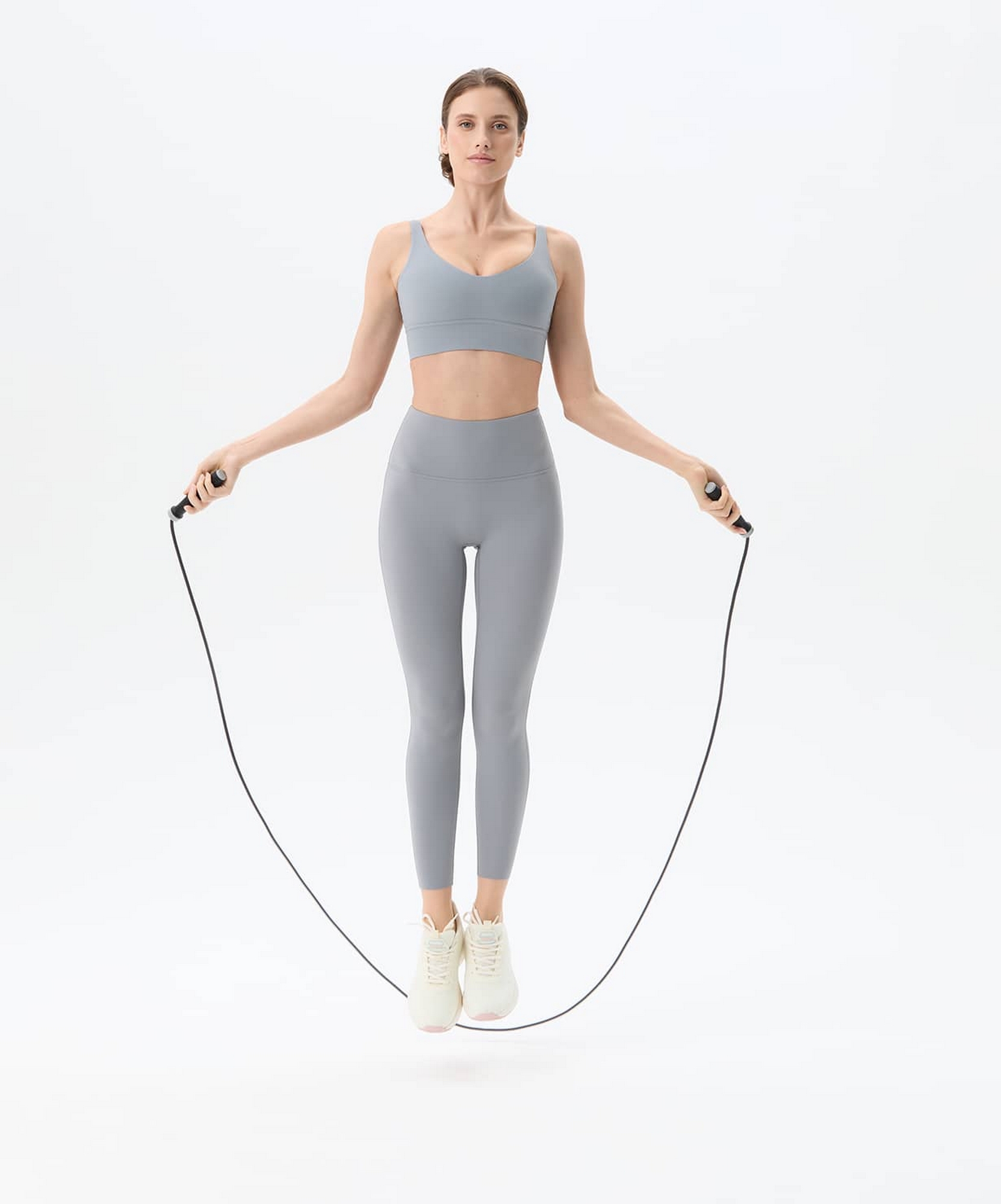 Скакалка ПВХ, с утяжелителями, 3м Star Fit RP-601 черный 1663_2000