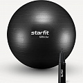 Фитбол d85см Star Fit антивзрыв, 1500 гр, с ручным насосом GB-111 черный 120_120