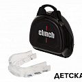 Капа одночелюстная Clinch Olimp Single Layer Mouthguard C501 прозрачный Junior 120_120