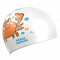 Юниорская силиконовая шапочка Mad Wave Crab M0574 06 0 00W 120_120