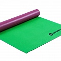Коврик для йоги 5 мм Spirit Fitness M-06 бордово-зеленый 120_120