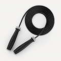 Скакалка ПВХ, с утяжелителями, 3м Star Fit RP-601 черный 120_120
